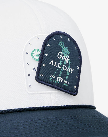 Beer Break Snapback Hat White | Travis Mathew Recommended