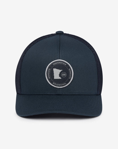 Oh For Sure 2.0 Snapback Hat Navy | Travis Mathew Everyday