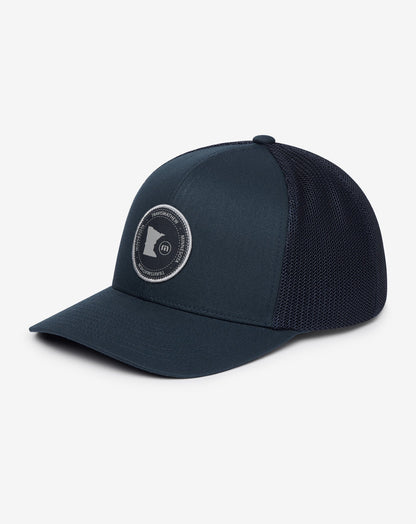 Oh For Sure 2.0 Snapback Hat Navy | Travis Mathew Everyday