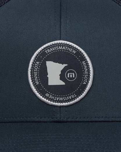 Oh For Sure 2.0 Snapback Hat Navy | Travis Mathew Everyday