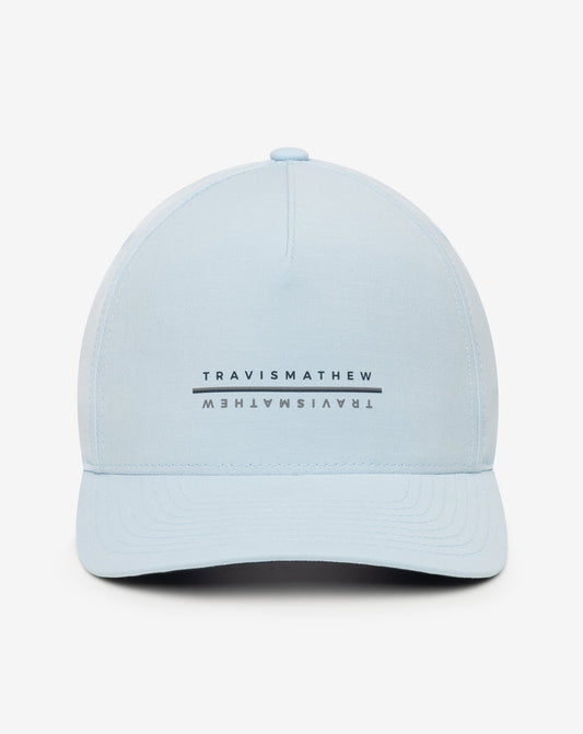 Hilo Hills Snapback Hat Dream Blue | Travis Mathew Featured