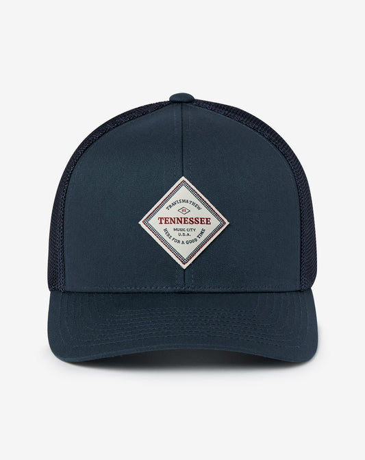 All Up In My Grill 2.0 Snapback Hat Navy | Travis Mathew Latest