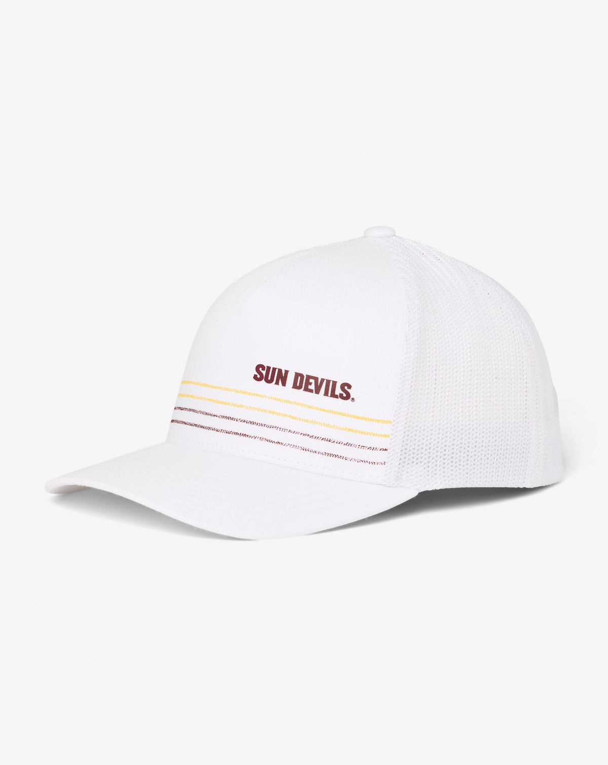 ASU Drum Major Snapback Hat White | Travis Mathew Premium
