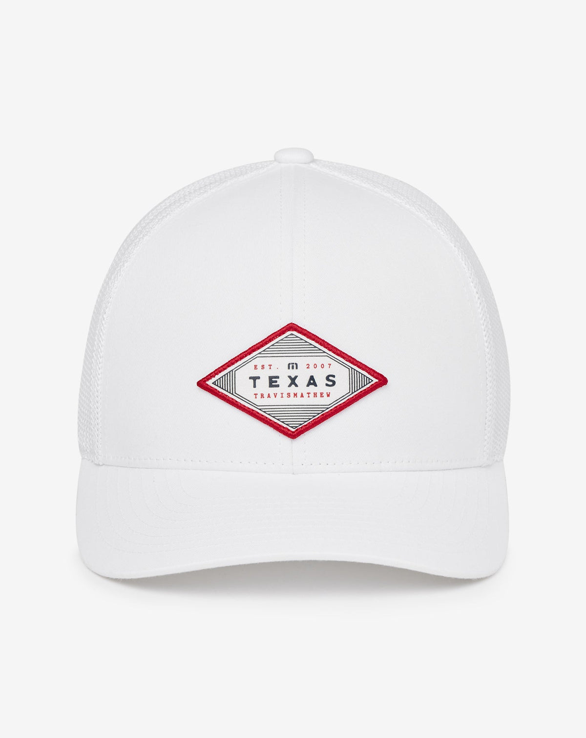 Bellville Tx 2.0 Snapback Hat White | Travis Mathew Featured