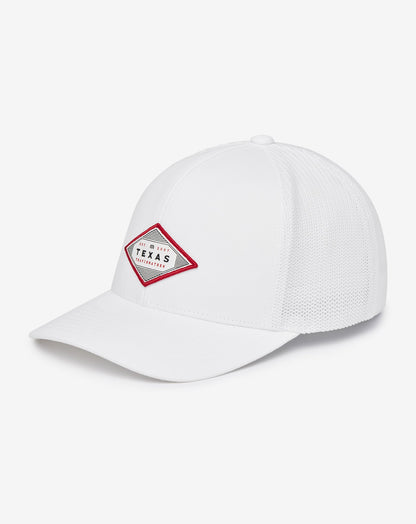 Bellville Tx 2.0 Snapback Hat White | Travis Mathew Featured
