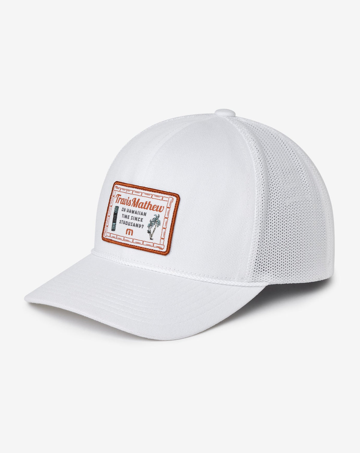 Haupaia Pie Snapback Hat White | Travis Mathew Exclusive