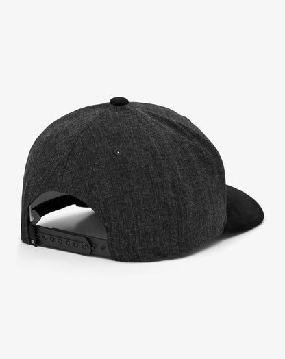 Burnley Rustic Road Snapback Hat Black | Travis Mathew Great Value