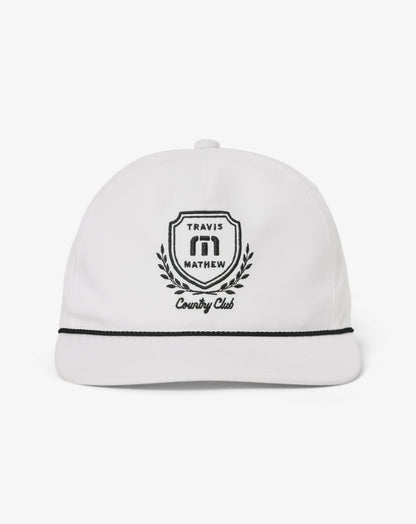 Local Favorite Snapback Hat White | Travis Mathew Special Offer