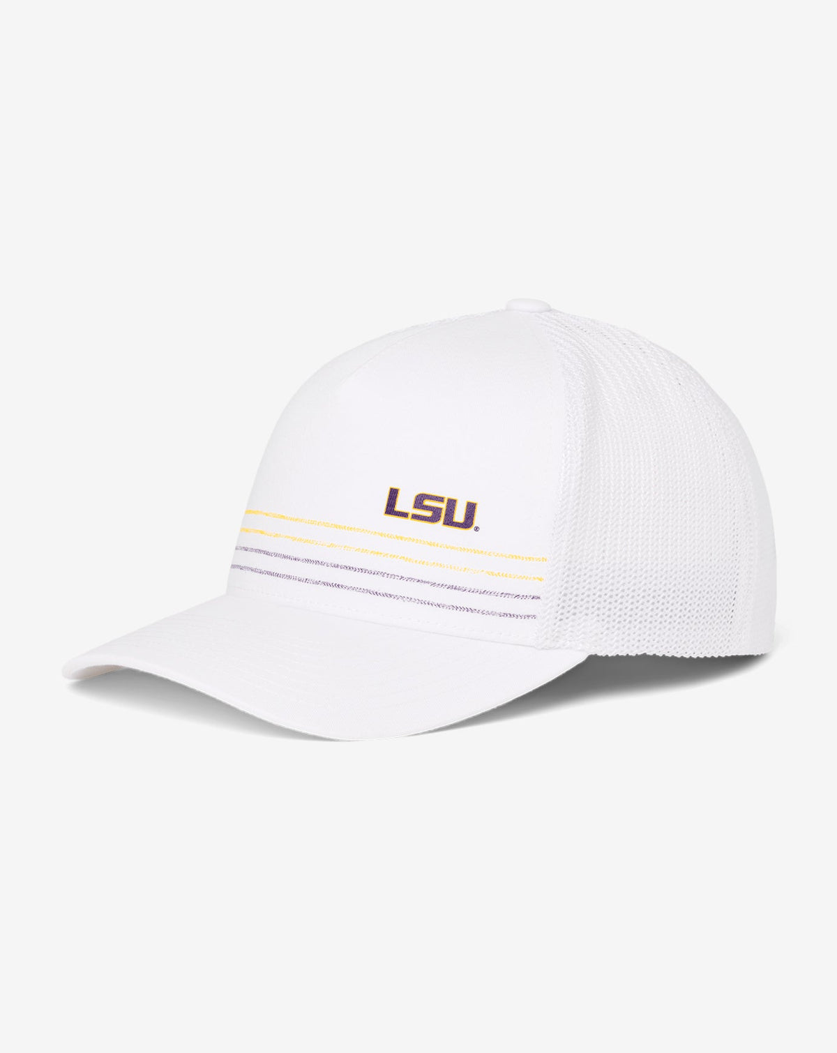 LSU Drum Major Snapback Hat White | Travis Mathew Exclusive