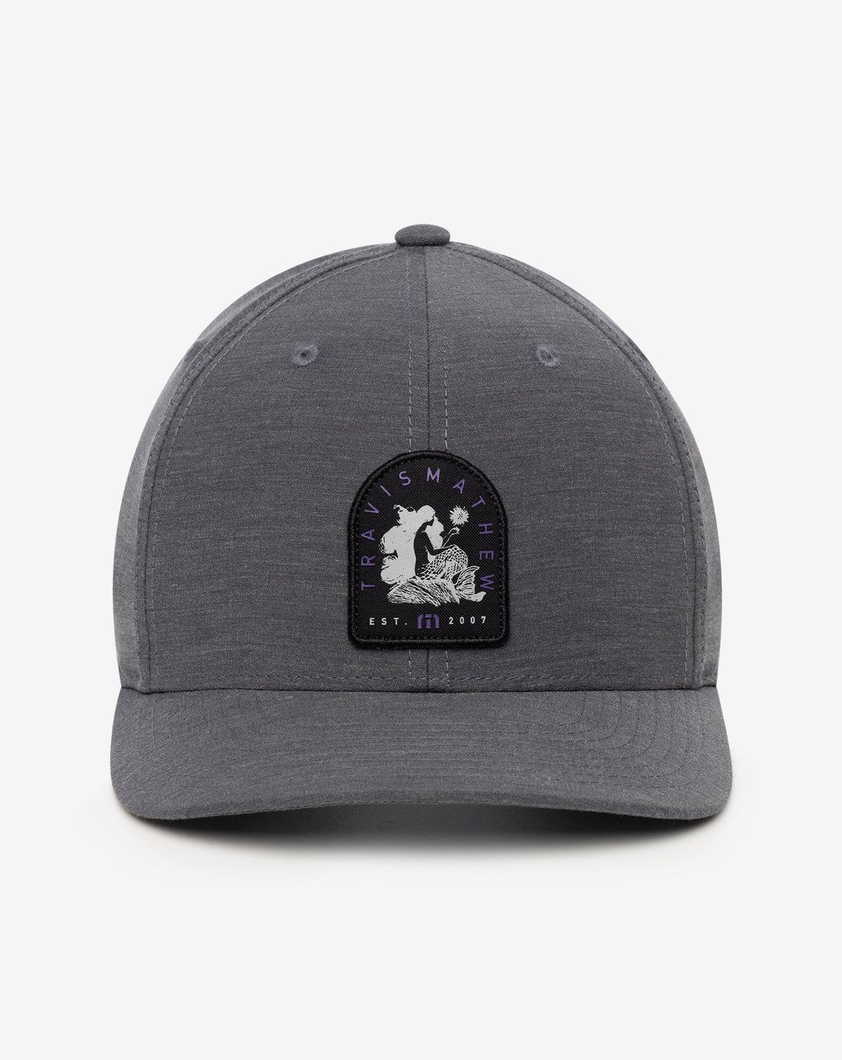 Myths And Legends Snapback Hat Heather Grey Pinstripe | Travis Mathew Best Price