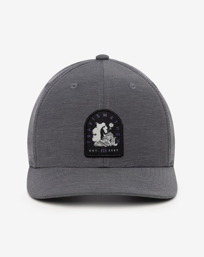 Myths And Legends Snapback Hat Heather Grey Pinstripe | Travis Mathew Best Price