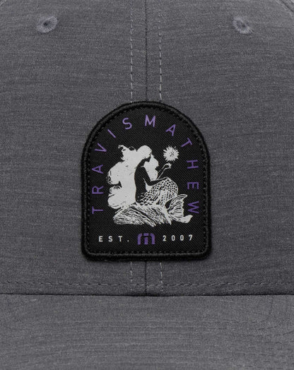 Myths And Legends Snapback Hat Heather Grey Pinstripe | Travis Mathew Best Price