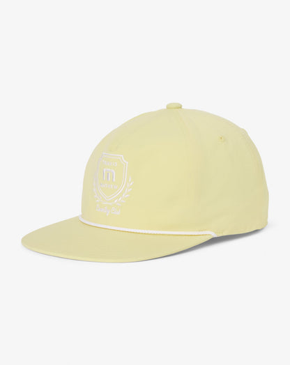 Local Favorite Snapback Hat French Vanilla | Travis Mathew Featured