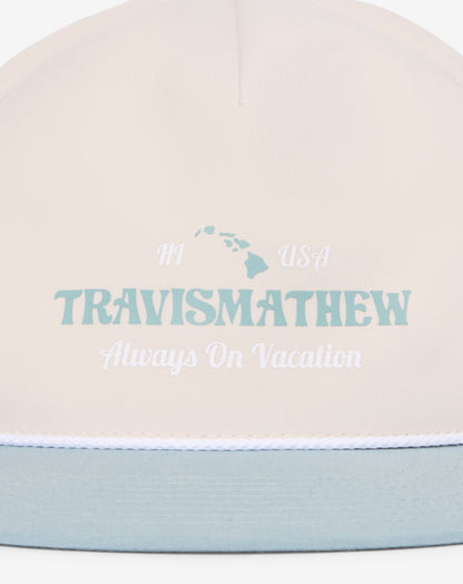 Helm Hopper Snapback Hat Moonbeam | Travis Mathew Best Price