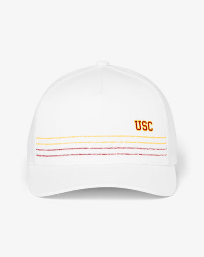 USC Drum Major Snapback Hat White | Travis Mathew Value