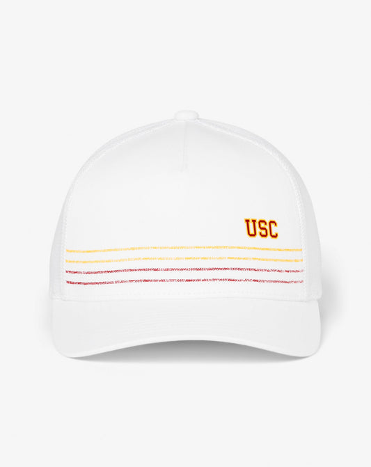 USC Drum Major Snapback Hat White | Travis Mathew Value