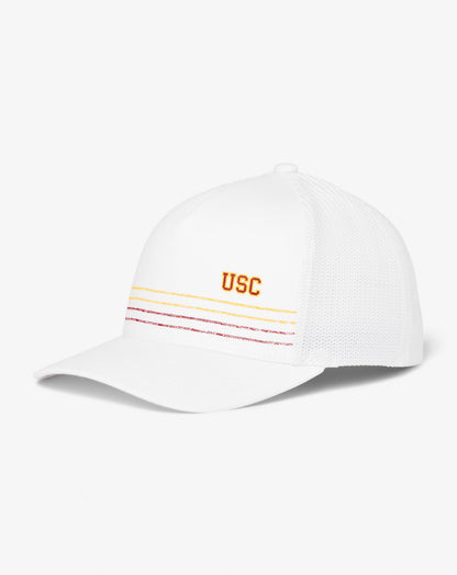 USC Drum Major Snapback Hat White | Travis Mathew Value