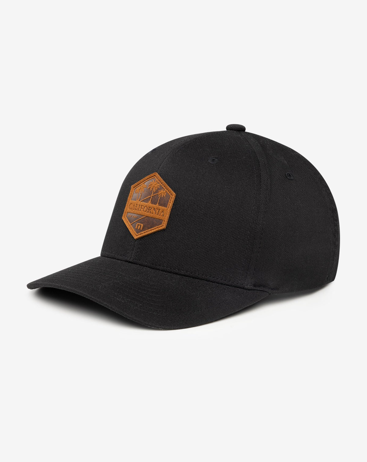 Kirby Cove Snapback Hat Black | Travis Mathew Everyday