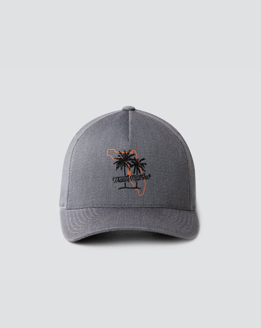 Best Beach Snapback Hat Heather Quiet Shade | Travis Mathew Value