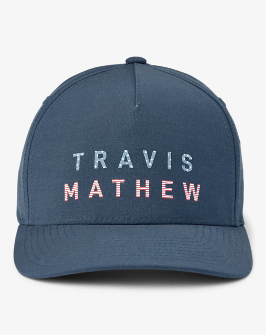 Firework Float Snapback Hat Total Eclipse | Travis Mathew Discount