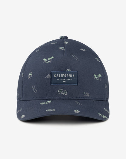 Sausalito Snapback Hat Blue Nights | Travis Mathew Featured
