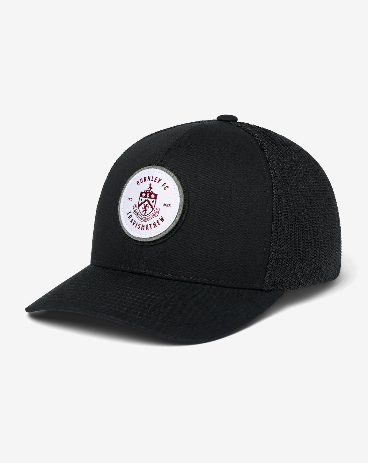 Burnley Shorthanded Snapback Hat Black | Travis Mathew New