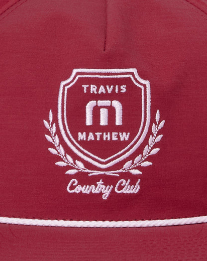 Local Favorite Snapback Hat Red | Travis Mathew Deals