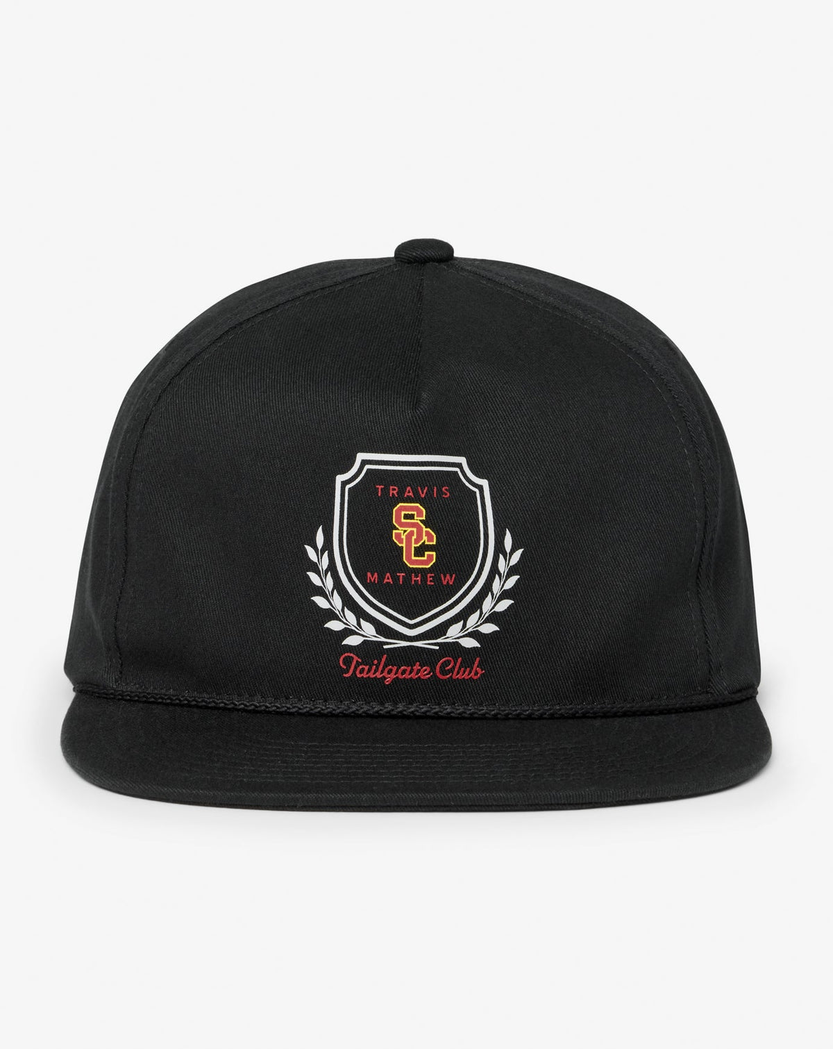 USC Stadium Hat Snapback Hat Black | Travis Mathew Trending