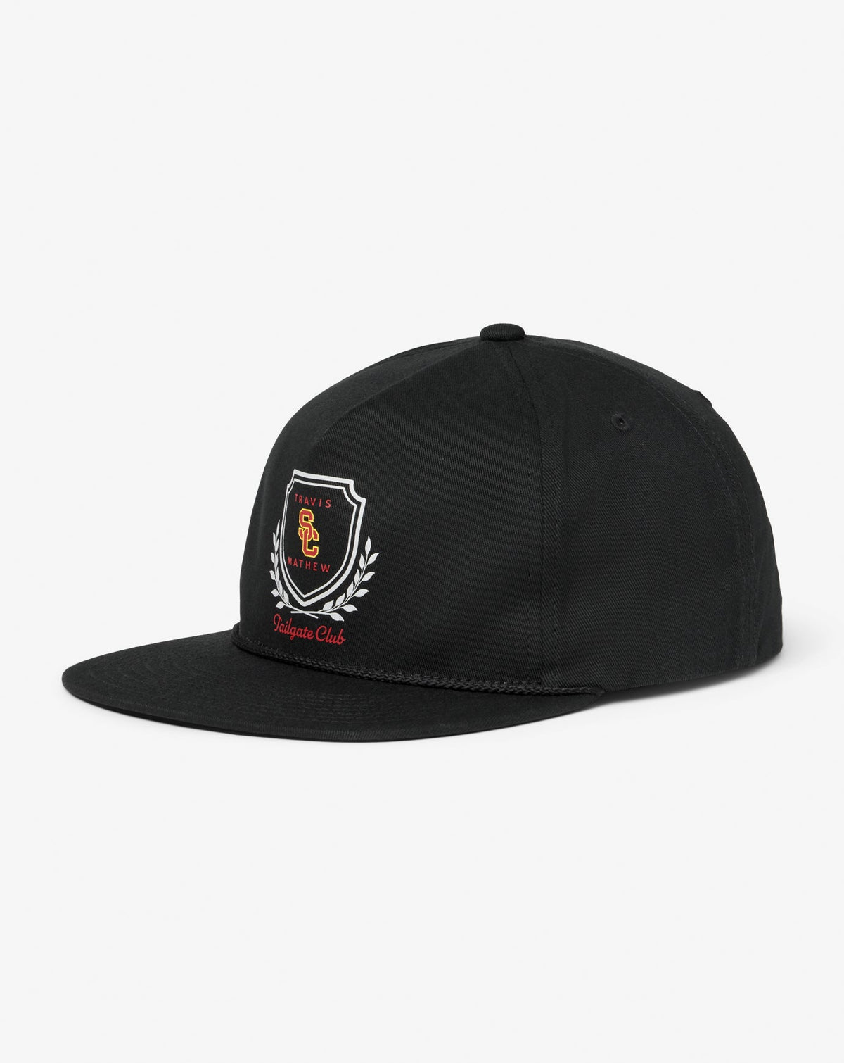 USC Stadium Hat Snapback Hat Black | Travis Mathew Trending