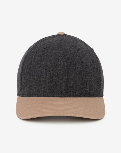 Go Around Snapback Hat Heather Black/Portabella | Travis Mathew Great Value