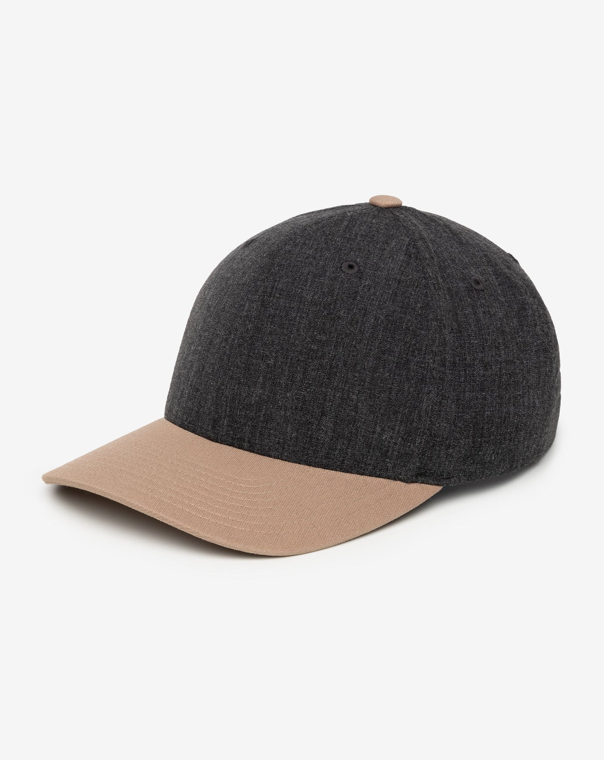 Go Around Snapback Hat Heather Black/Portabella | Travis Mathew Great Value