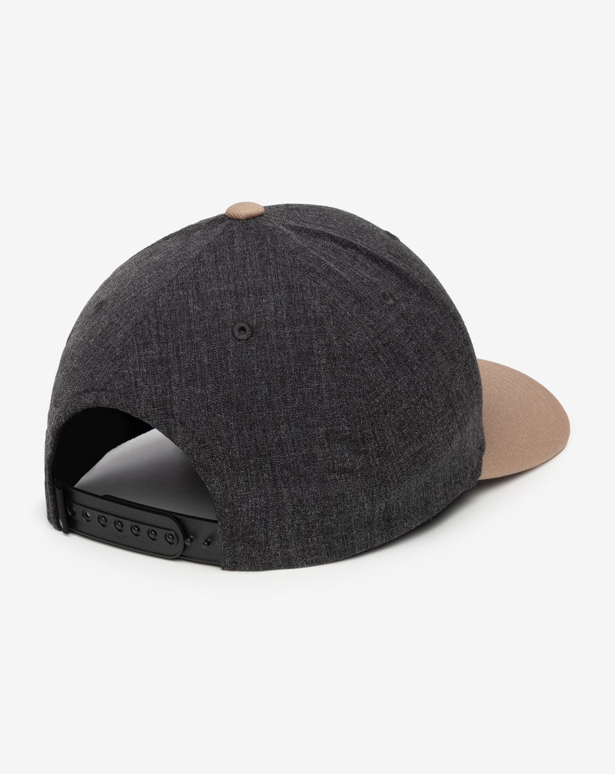 Go Around Snapback Hat Heather Black/Portabella | Travis Mathew Great Value