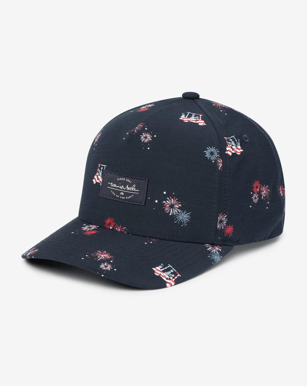 Parade Route Snapback Hat Total Eclipse | Travis Mathew Trusted