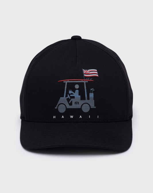 Northern Point Snapback Hat Black | Travis Mathew Discount