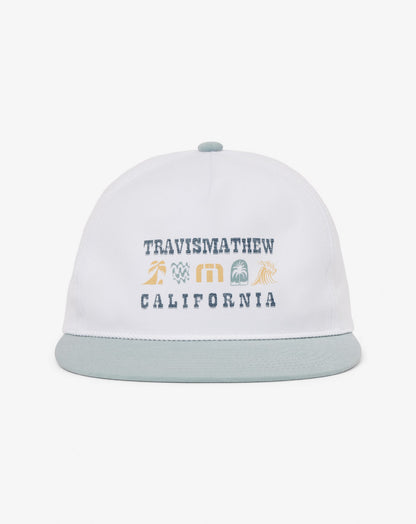 Sequoia Spirit Snapback Hat White | Travis Mathew Latest