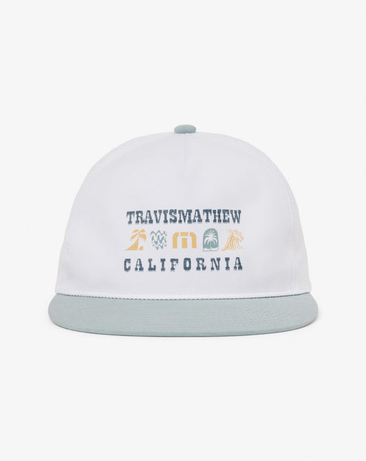Sequoia Spirit Snapback Hat White | Travis Mathew Latest