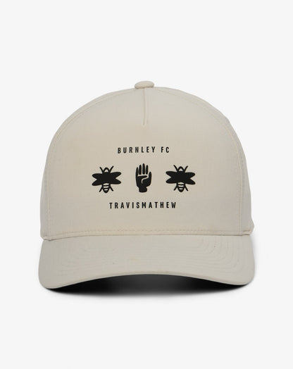 Burnley Run The Gamut Snapback Hat Moonbeam | Travis Mathew Special Offer