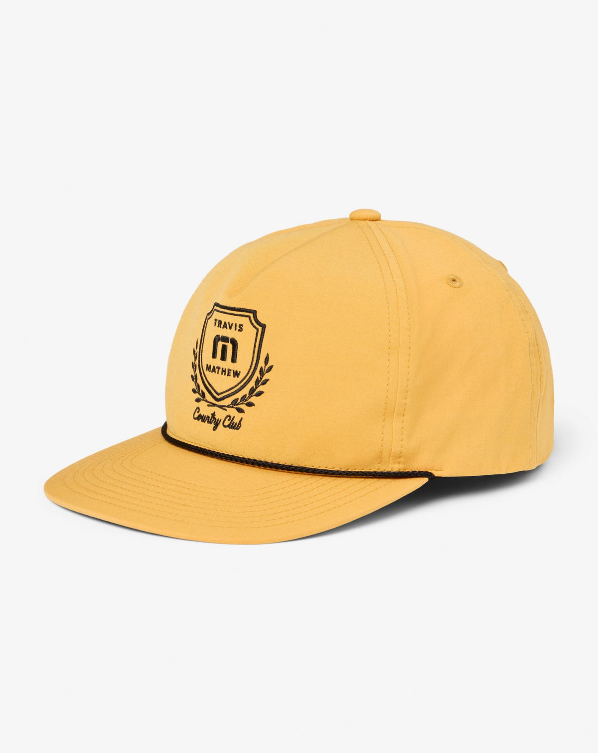 Local Favorite Snapback Hat Spruce Yellow | Travis Mathew Deals
