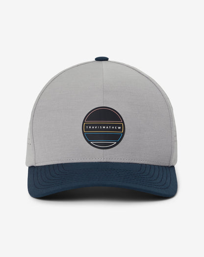 Epic Quest Snapback Hat Heather Grey | Travis Mathew Everyday