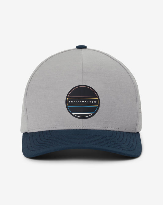 Epic Quest Snapback Hat Heather Grey | Travis Mathew Everyday