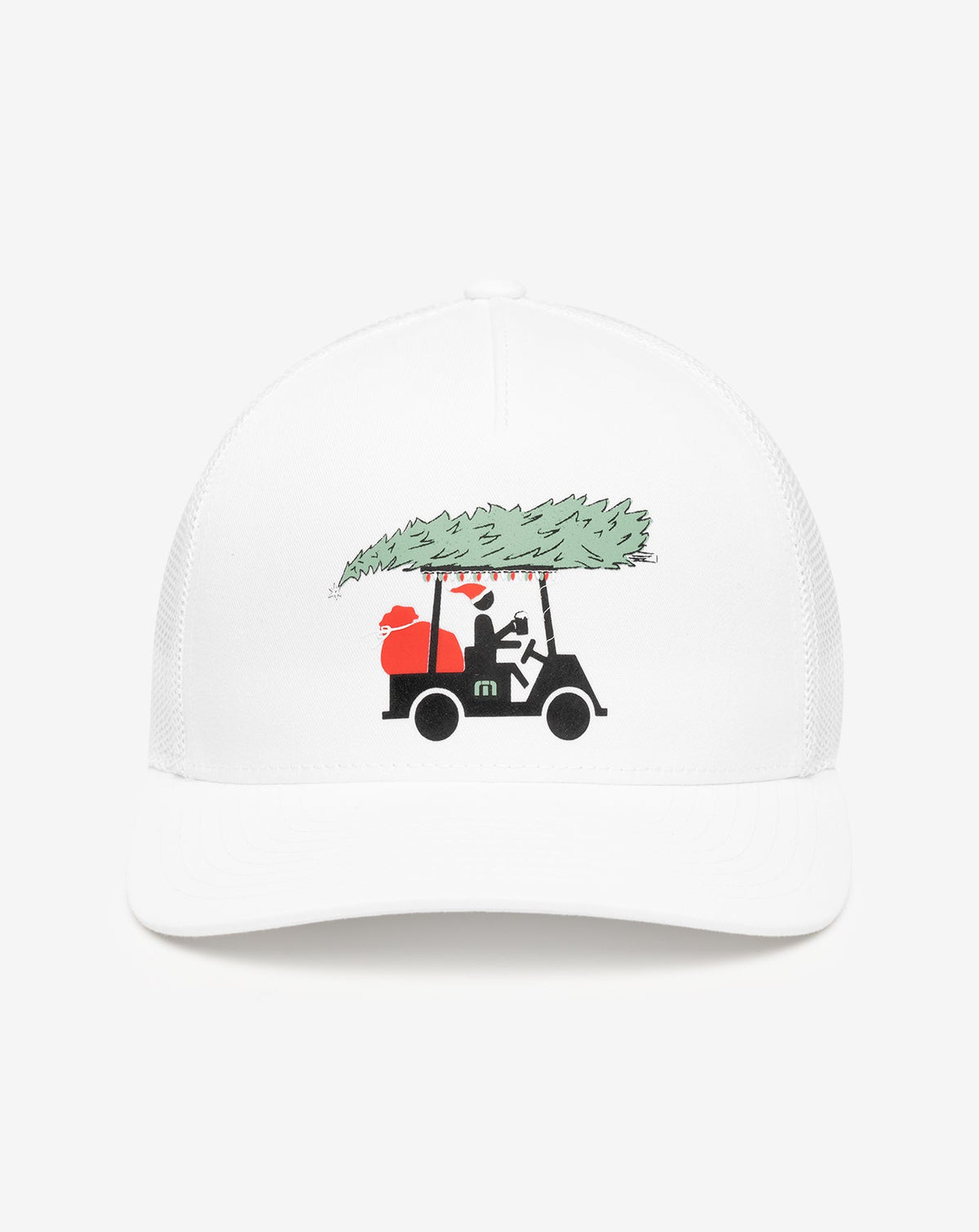 Bag Of Gifts Snapback Hat White | Travis Mathew Quality
