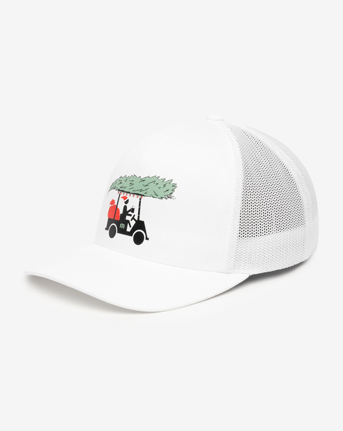Bag Of Gifts Snapback Hat White | Travis Mathew Quality