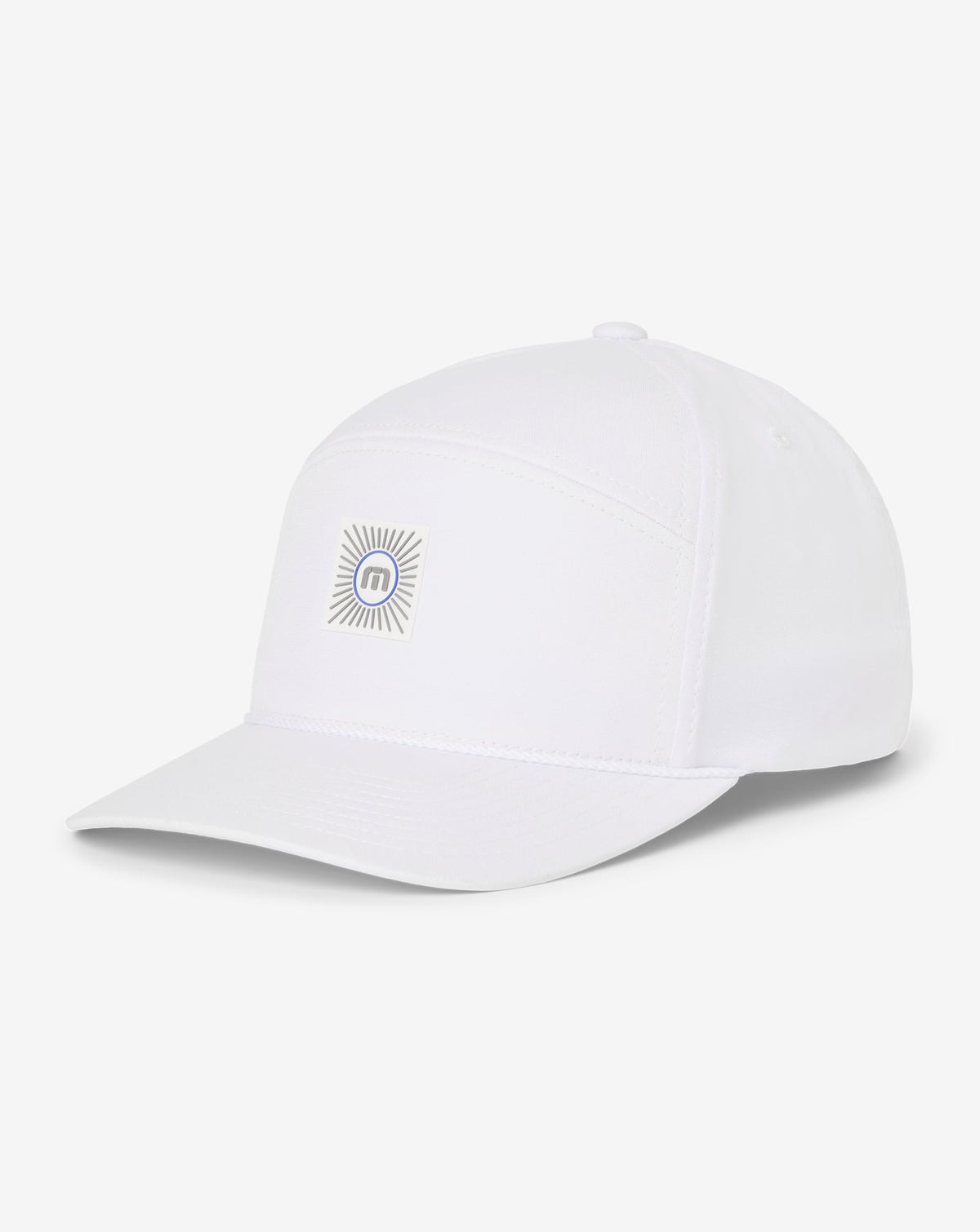 Travelogue Snapback Hat White | Travis Mathew Exclusive