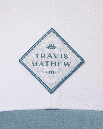 Base Fare Snapback Hat White | Travis Mathew Great Value