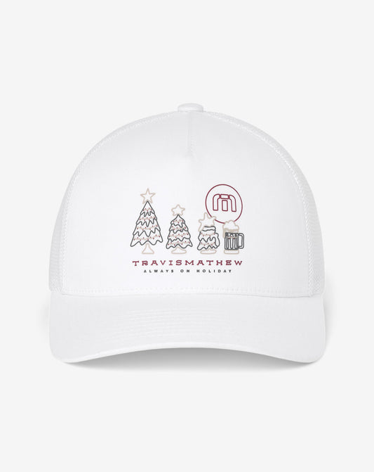 Gifting Snapback Hat White | Travis Mathew New