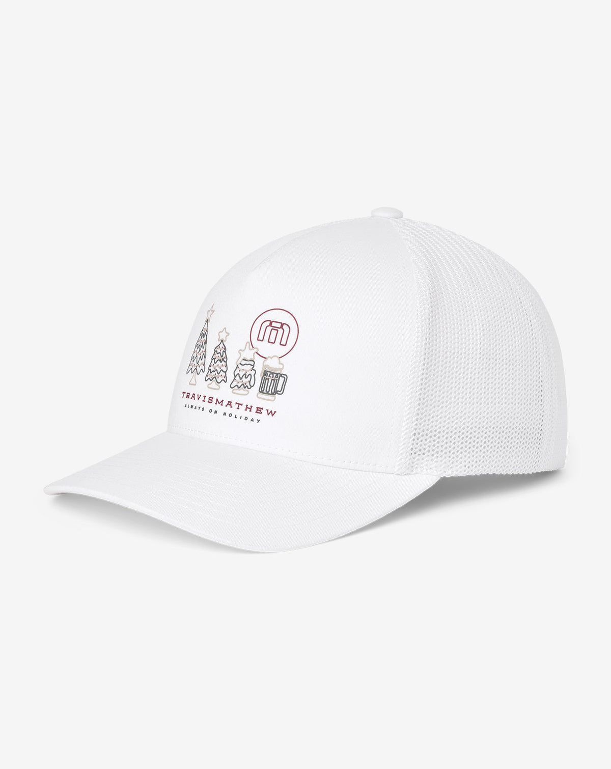 Gifting Snapback Hat White | Travis Mathew New