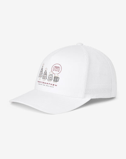 Gifting Snapback Hat White | Travis Mathew New