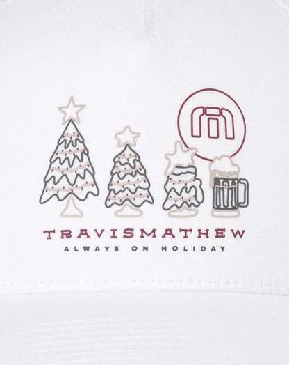 Gifting Snapback Hat White | Travis Mathew New