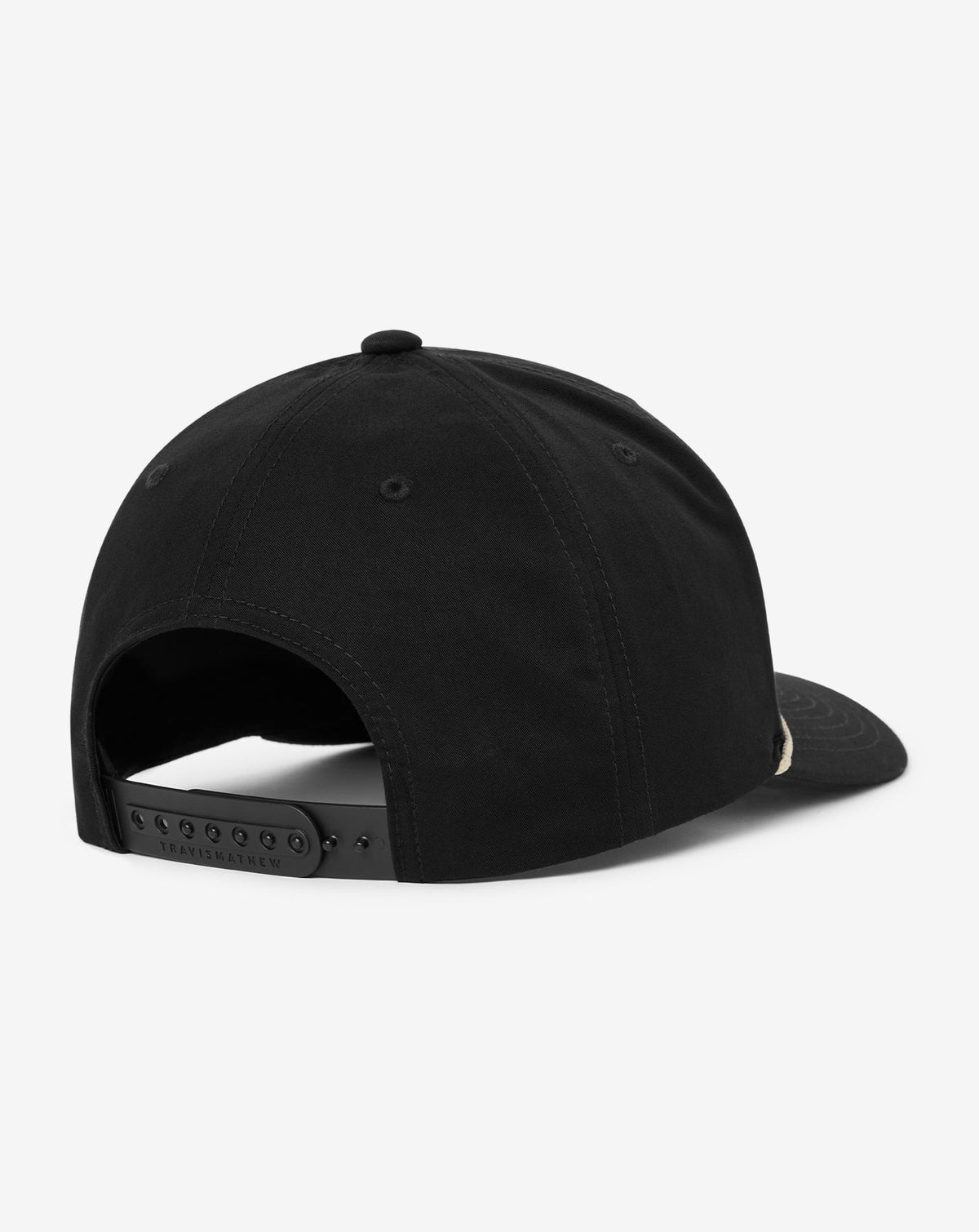 Beach Club Snapback Hat Black | Travis Mathew Exclusive
