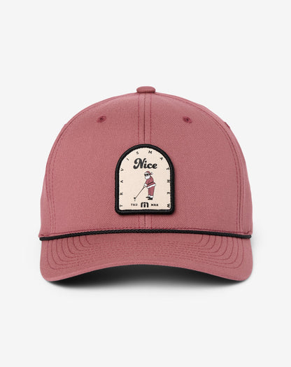 Claus A Scene Snapback Hat Roan Rouge | Travis Mathew Best Price